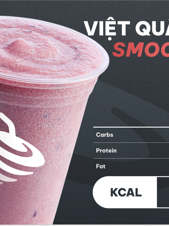 Smoothie Việt Quất, size M